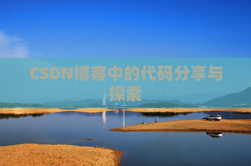 CSDN博客中的代码分享与探索 CSDN博客中的代码分享与探索